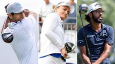 Aaron Rai, Lexi Thompson and Akshay Bhatia hit drivers