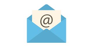 A graphic of the email symbol.