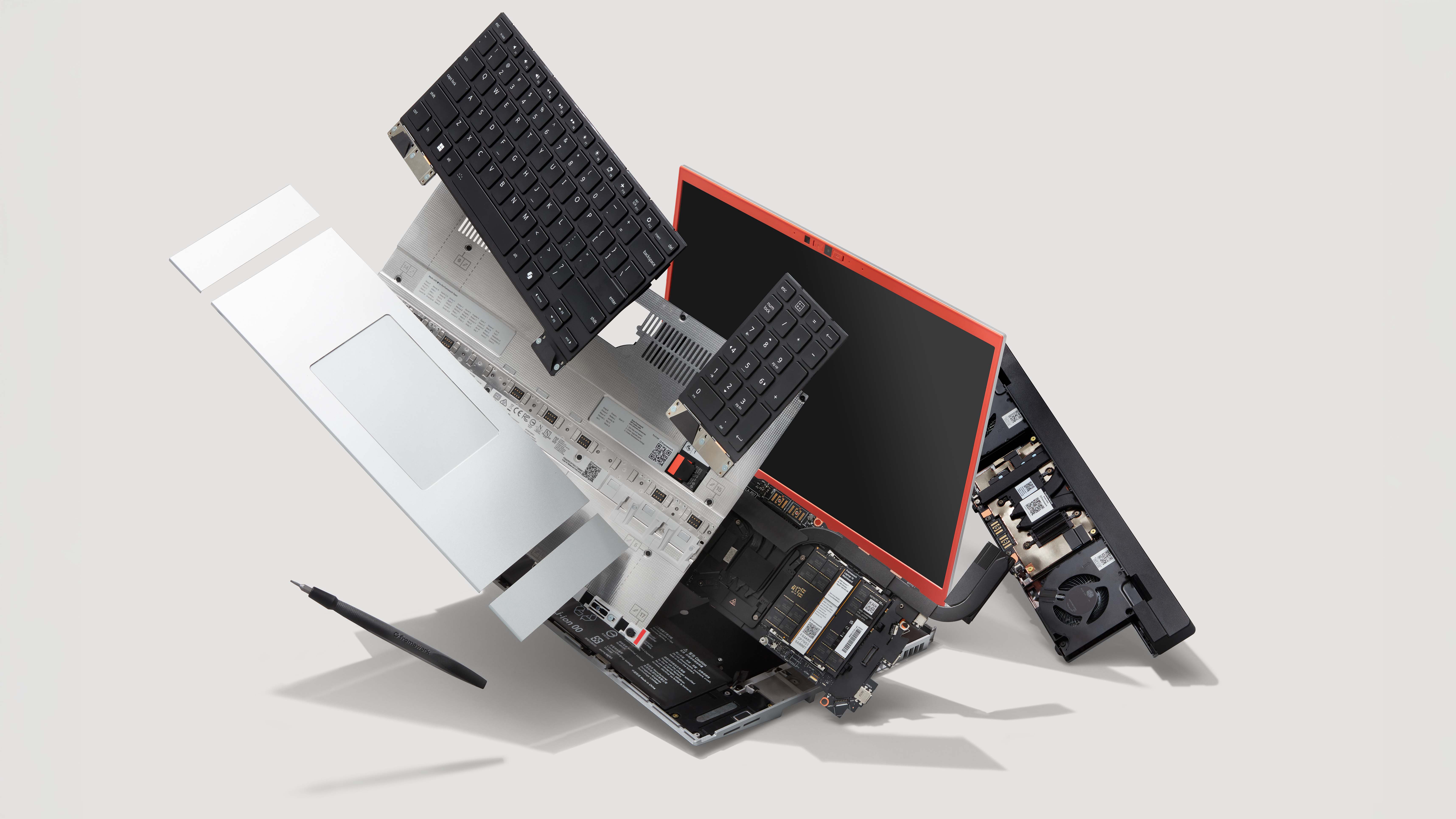Framework 16 with new Nvidia graphics module and AMD mainboard