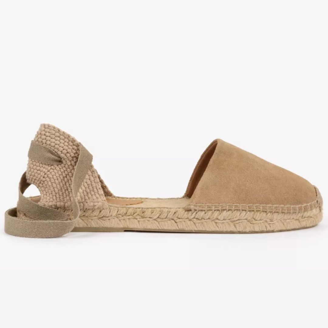 Penelope Chilvers Low Valenciana Suede Espadrilles