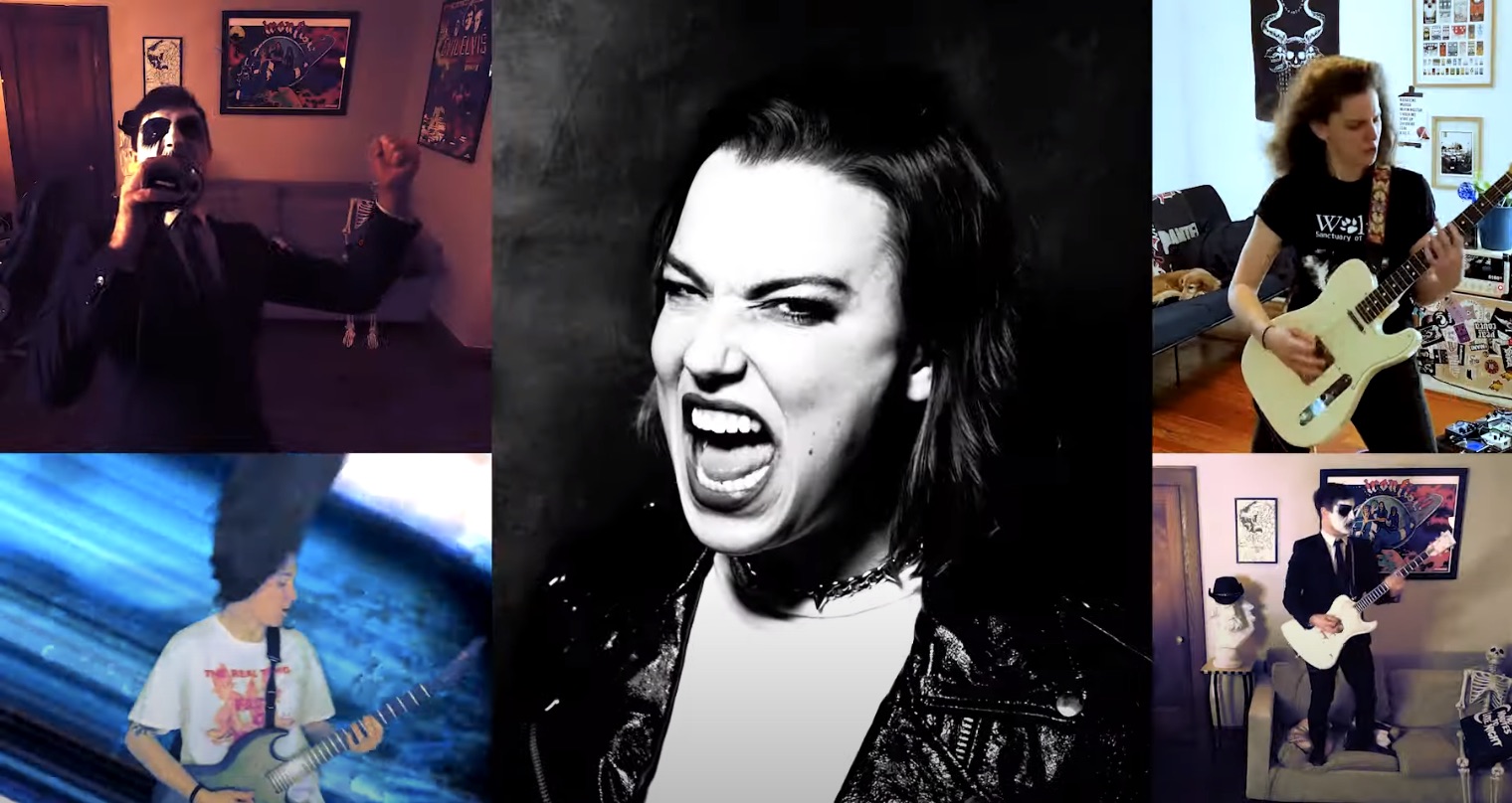 Lzzy Hale and an all-star group cover Pantera