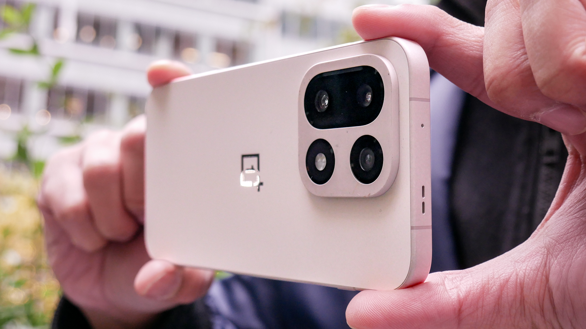 OnePlus 15 rear cameras closeup.