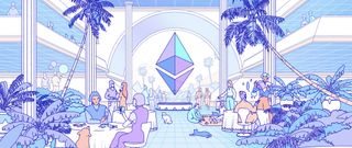 NFT: captura de pantalla del sitio web de Ethereum