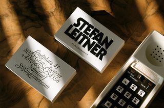 These bold cards really reflect Stefan Leitner's personality