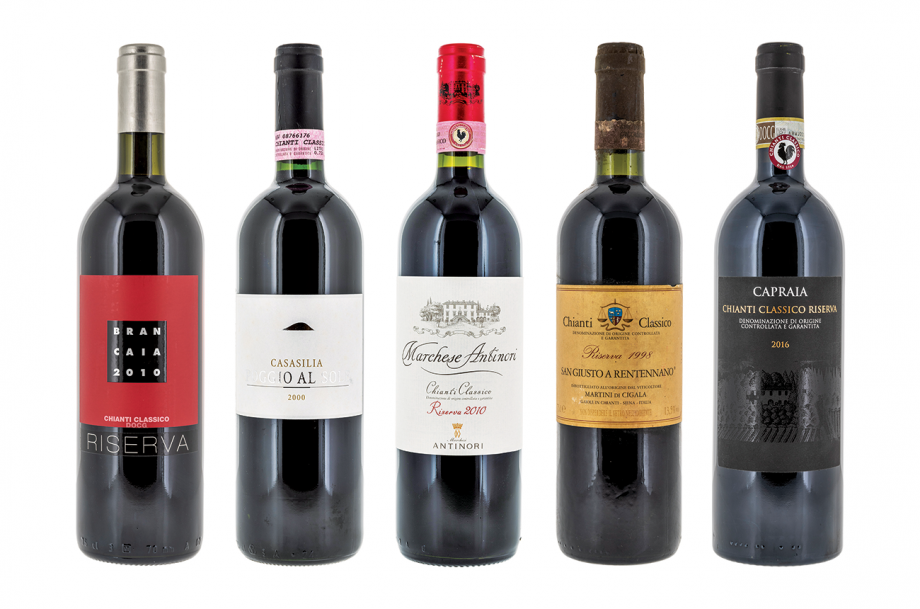 Chianti-Classico-Bottles