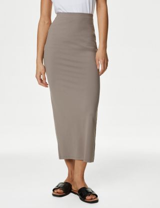 M&S Collection, Jersey Maxi Column Skirt