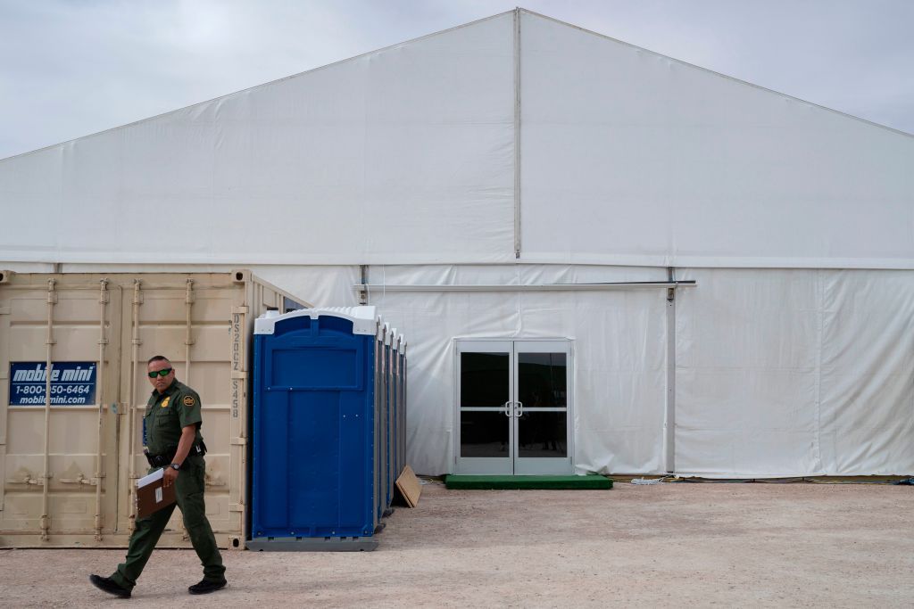 A border patrol facility.