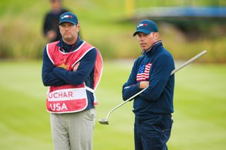 Bennett and Kuchar at the 2014 Ryder Cup