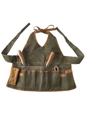 Olive Green Gardening Apron