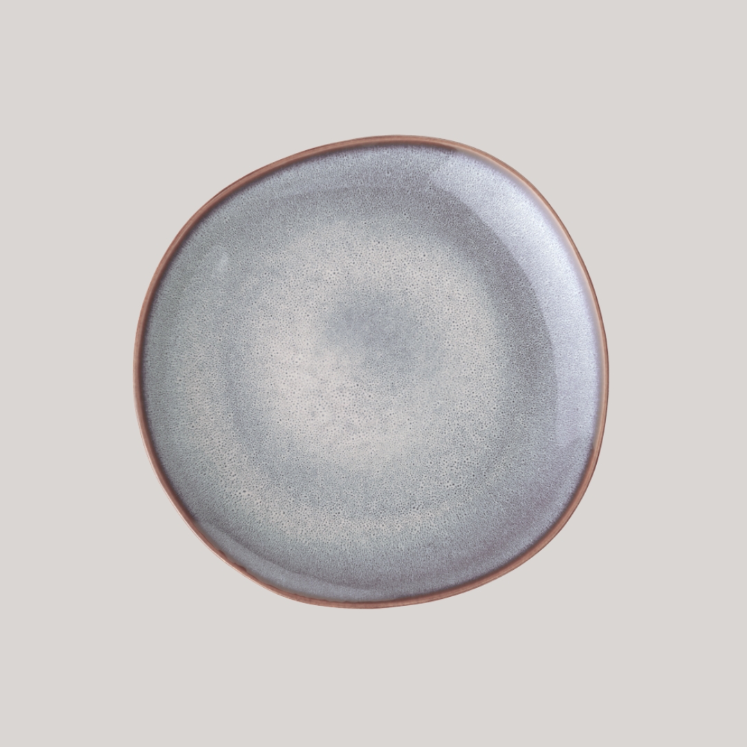 ave Dinner plate Beige, 28 x 27.8 cm, earthenware