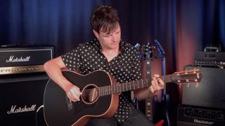 Paul Riario plays the Taylor AD17e