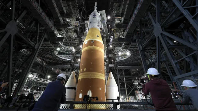 NASA's Artemis II rocket rolls to launch pad in final bid to meet April deadline
