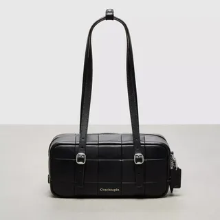 Alter/ego Satchel Bag in Checkerboard Upcrafted Leather