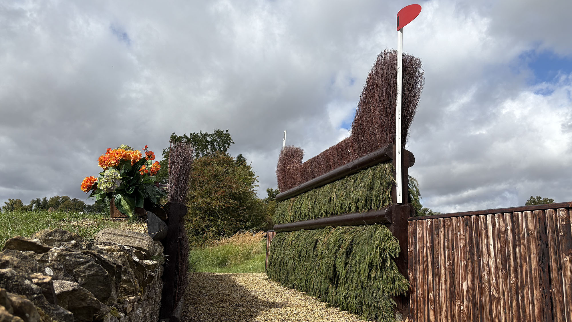 Burghley Horse Trials cross-country course 2025 fence 11