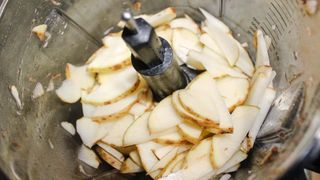 Ninja Professional Food Processor processing potatoes