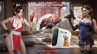custom alienware pc and fan for Kings of Fighters x Doomsday