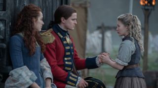 William with Jane and Fanny in Outlander Season 7x14