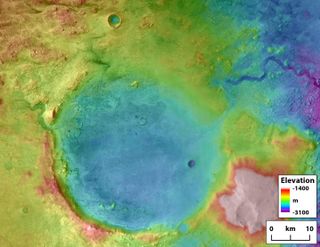 Mars' Jezero crater