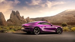 Purple Bentley Batur