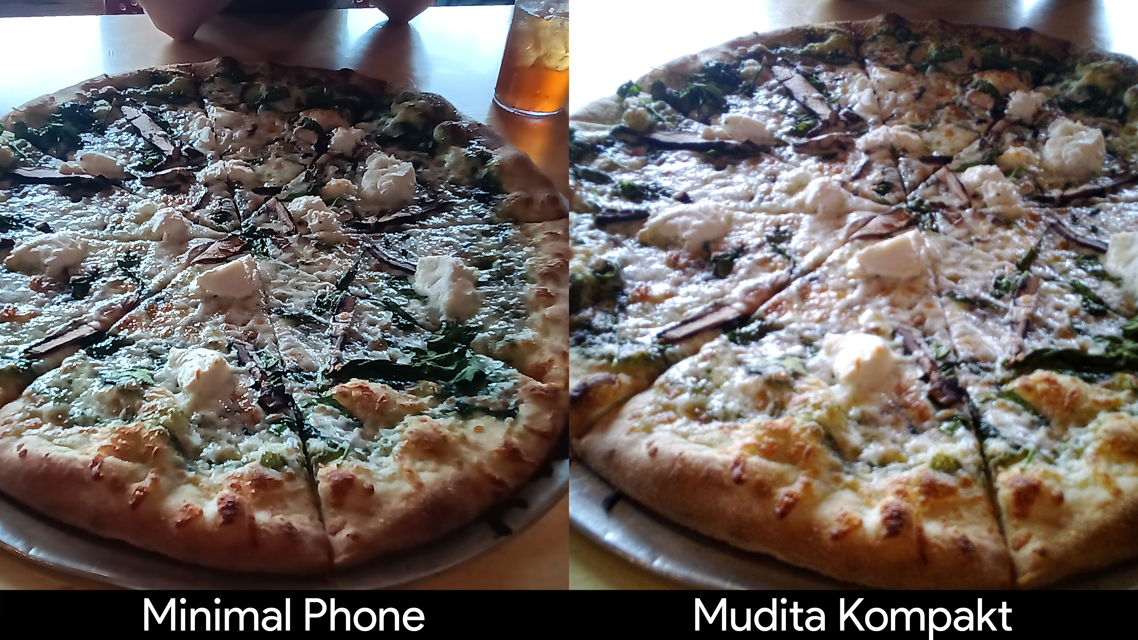 Comparing the cameras on the Mudita Kompakt vs the Minimal Phone