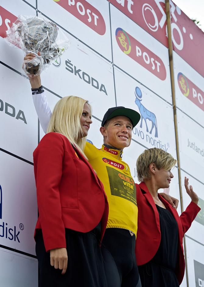 Magnus Cort Nielsen (Cult Energy Vital Water) is leading the overall classification at the Tour of Denmark