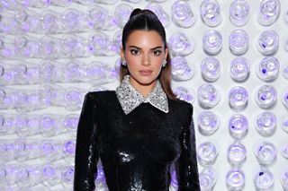 Kendall Jenner attends The 2023 Met Gala Celebrating "Karl Lagerfeld: A Line Of Beauty" at The Metropolitan Museum of Art on May 01, 2023 in New York City.