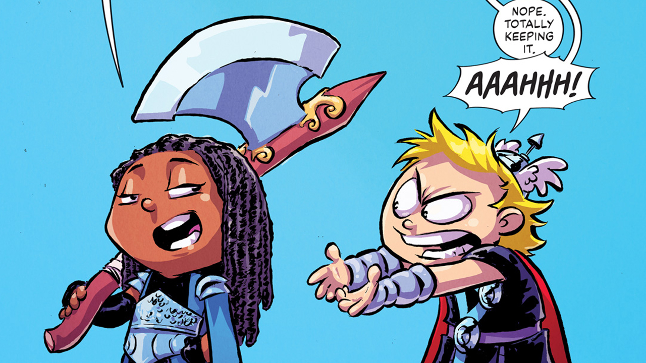 Mighty Valkyries #1 gets mighty variants from Skottie Young 