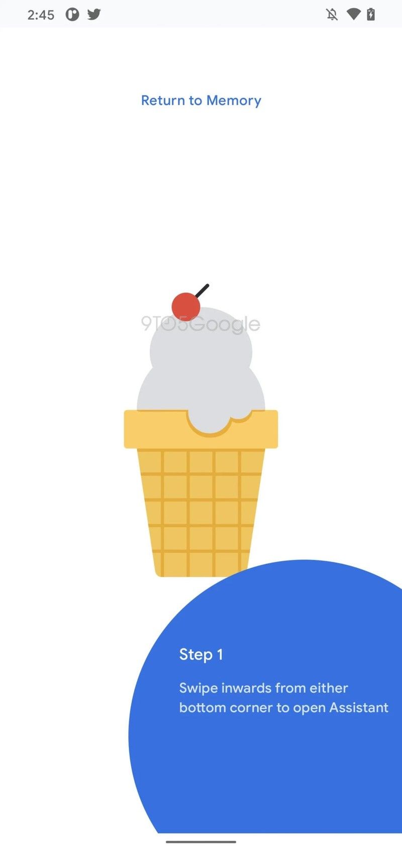 Google Assistant Memory Feed