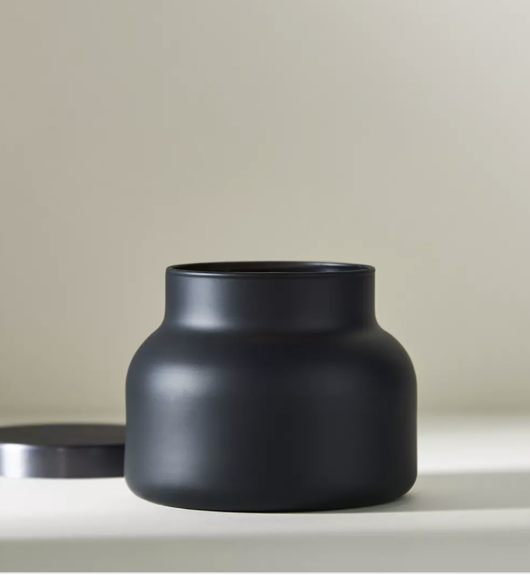 Capri Blue Volcano Matte Black Jar Candle
