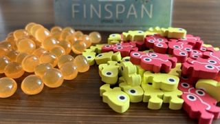 Finspan eggs and wooden fish components