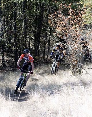 Racers on the trails of the Intermontane Challenge