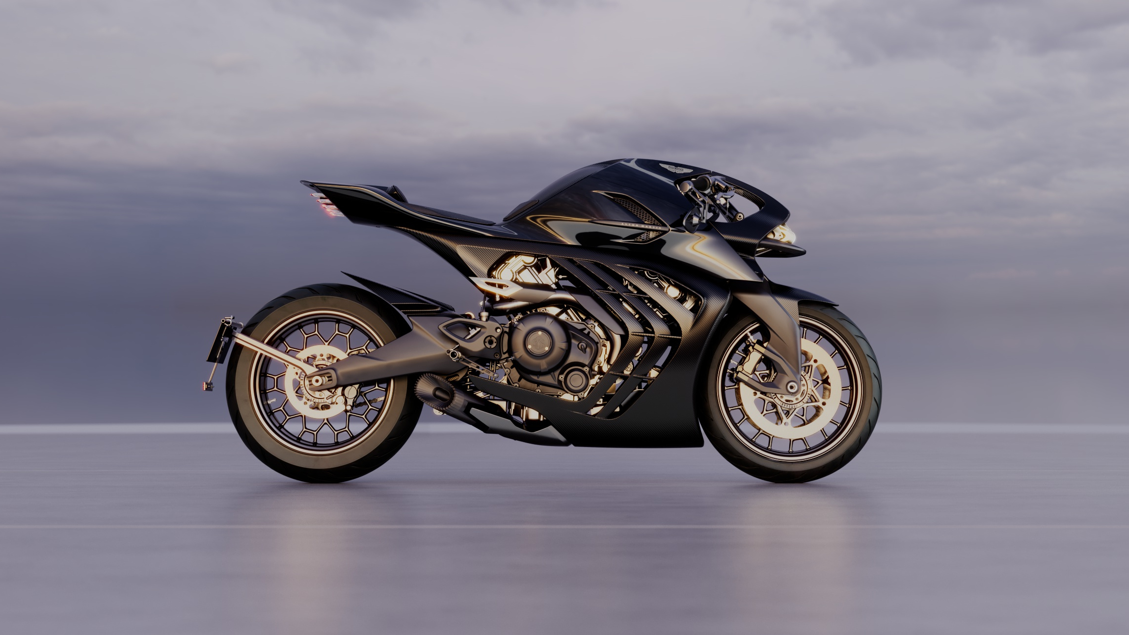 Aston Martin and Brough Superior AMB 002 Roadster