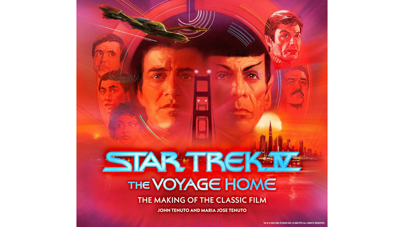 The cover of the book Star Trek IV: The Voyage Home &ndash; The Making Of The Classic Film.