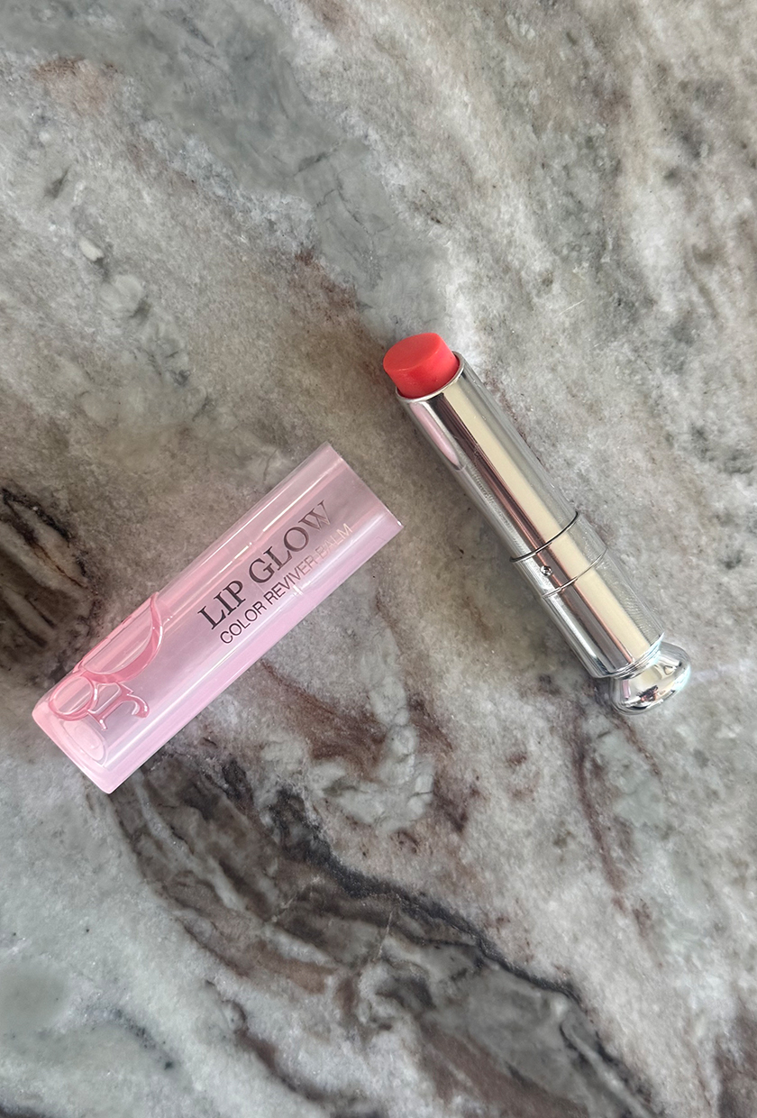 Dior Addict Lip Glow on marble table