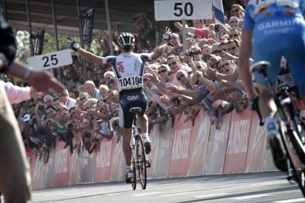 Philippe Gilbert (Omega Pharma-Lotto) wins Amstel Gold Race