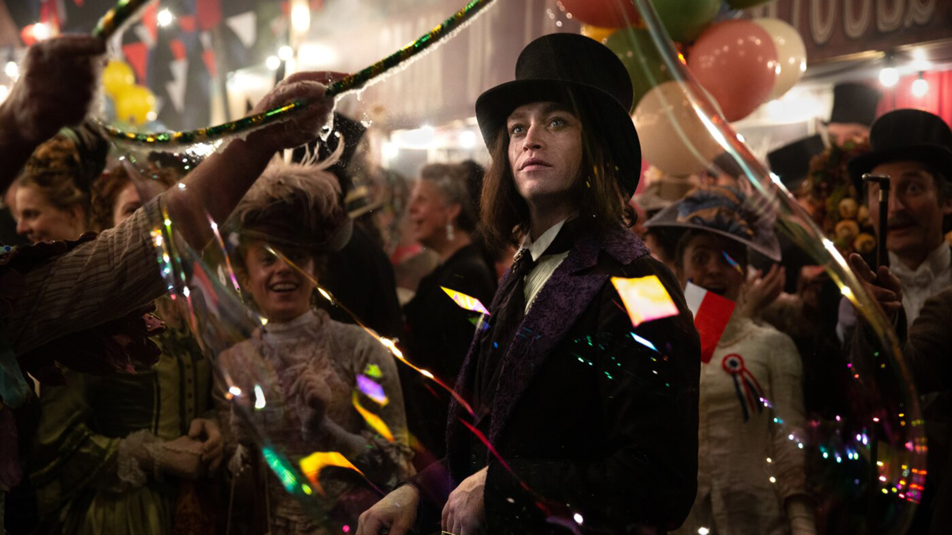 Caleb Landry Jones as Dracula in Luc Besson's Dracula (2025).