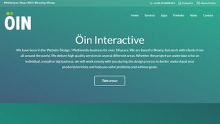 Ion Interactive website screenshot