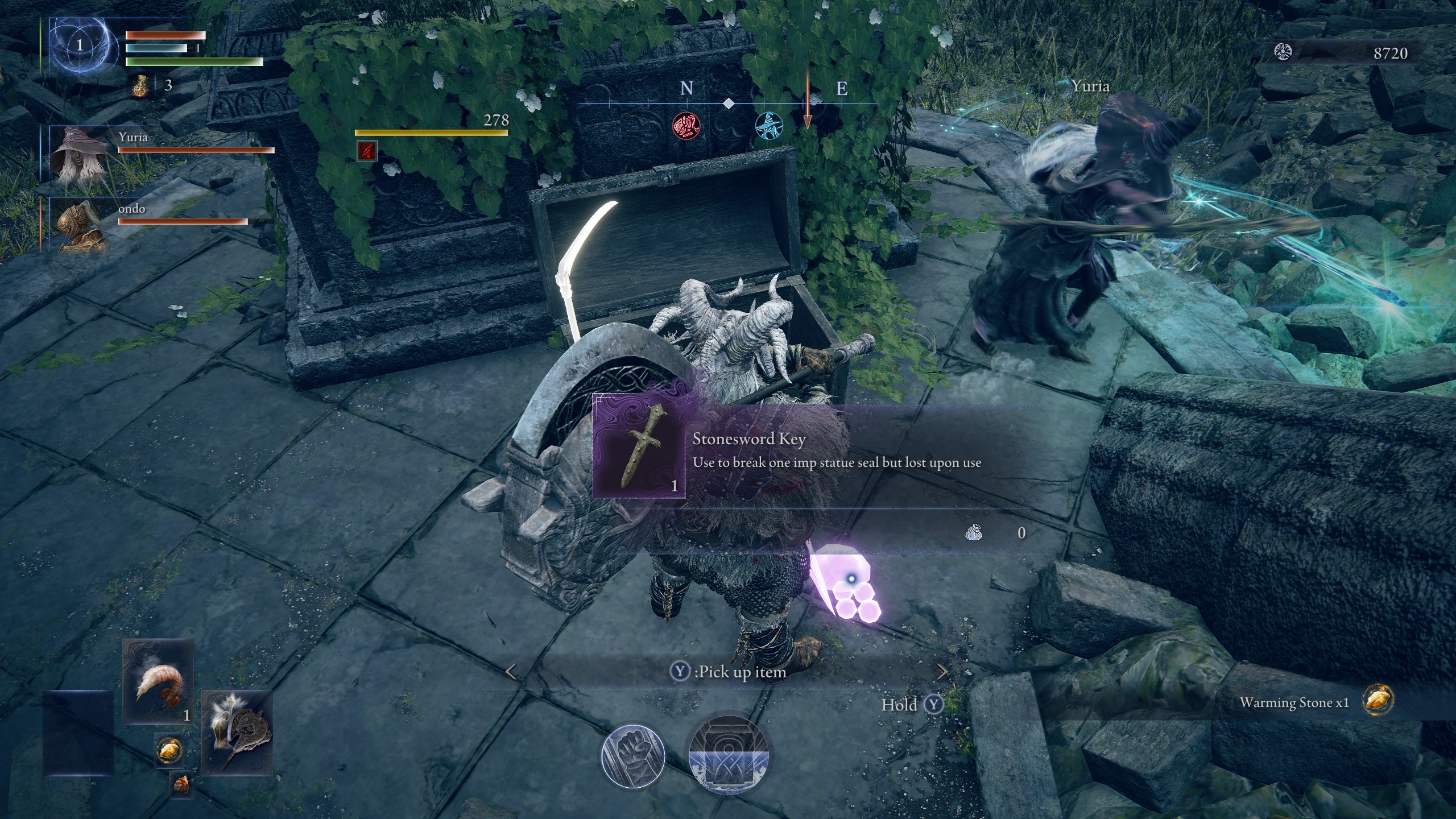 Elden Ring Nightreign Stonesword Key - Cathedral chest