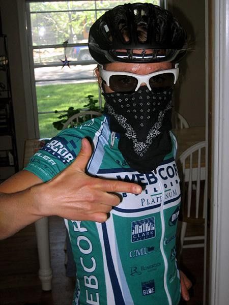 No longer a mummy &ndash; now a bandit.