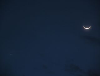 Moon, Venus and Spica