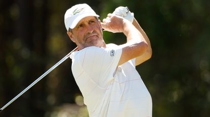 Jose Maria Olazabal takes a shot at the 2022 Constellation Furyk & Friends