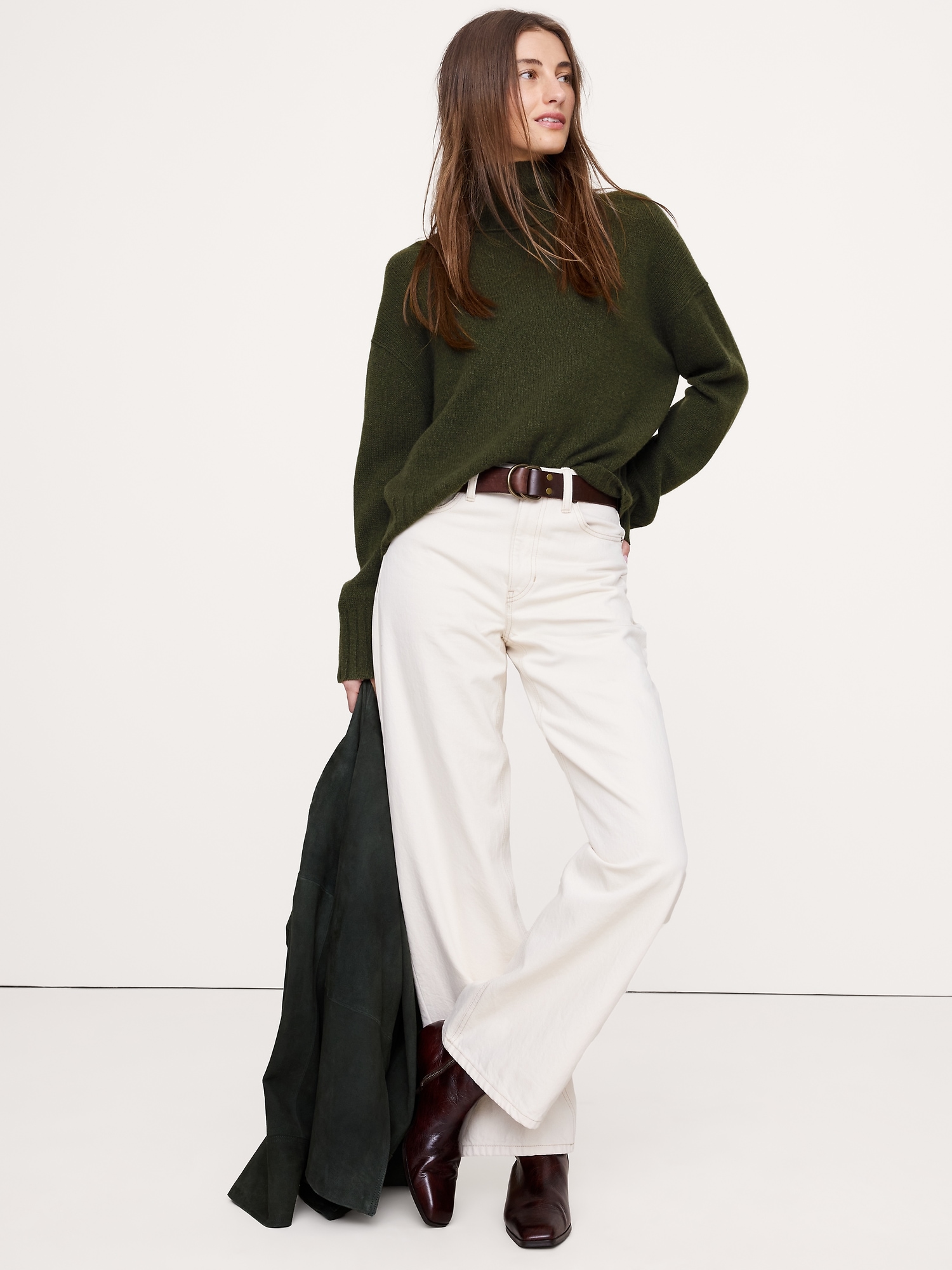 Cashmere Turtleneck Sweater