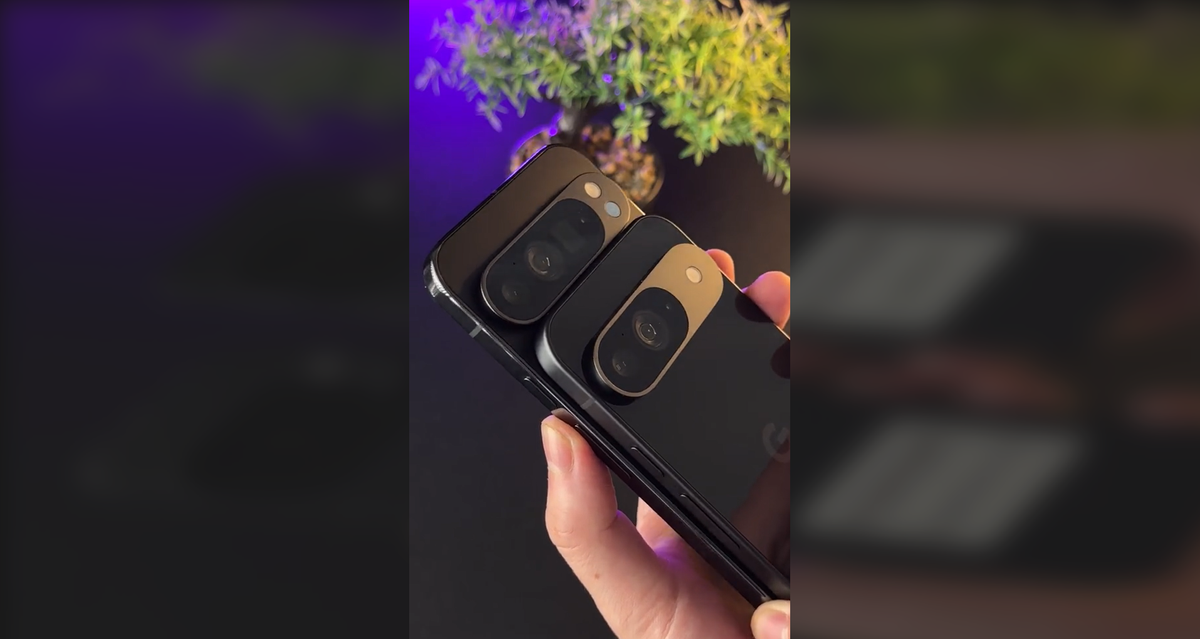 Leaked images of the Pixel 9 and Pixel 9 Pro XL camera arrays
