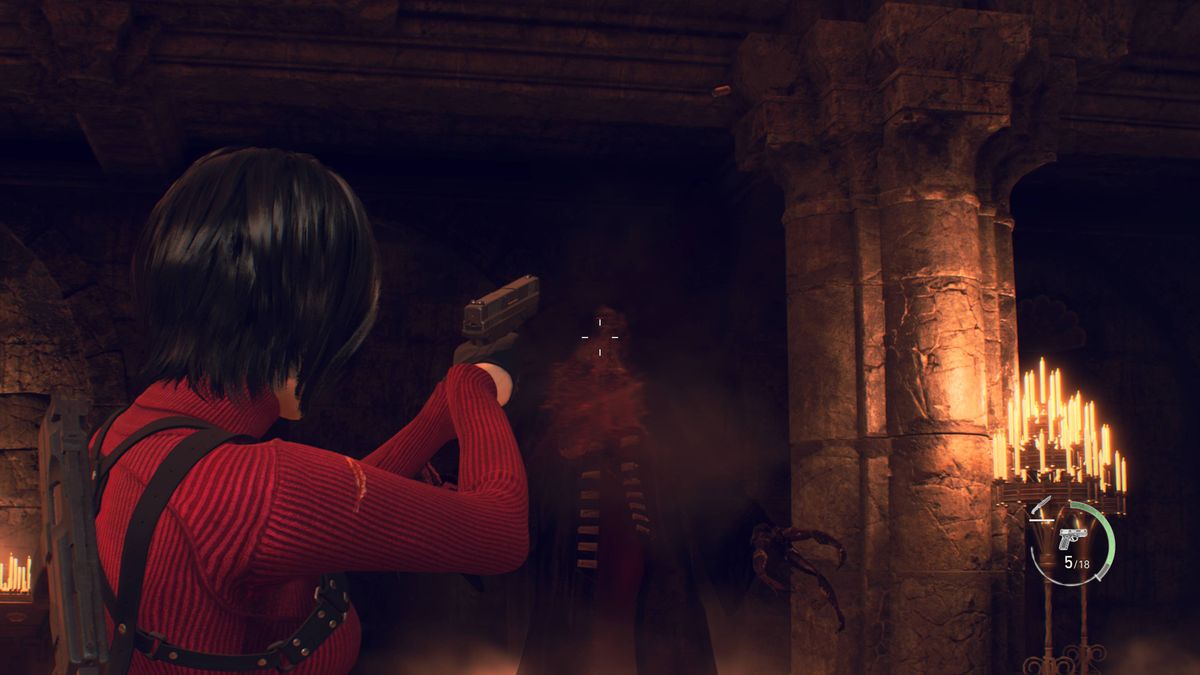 Screenshot of Resident Evil 4 (2023): Separate Ways.