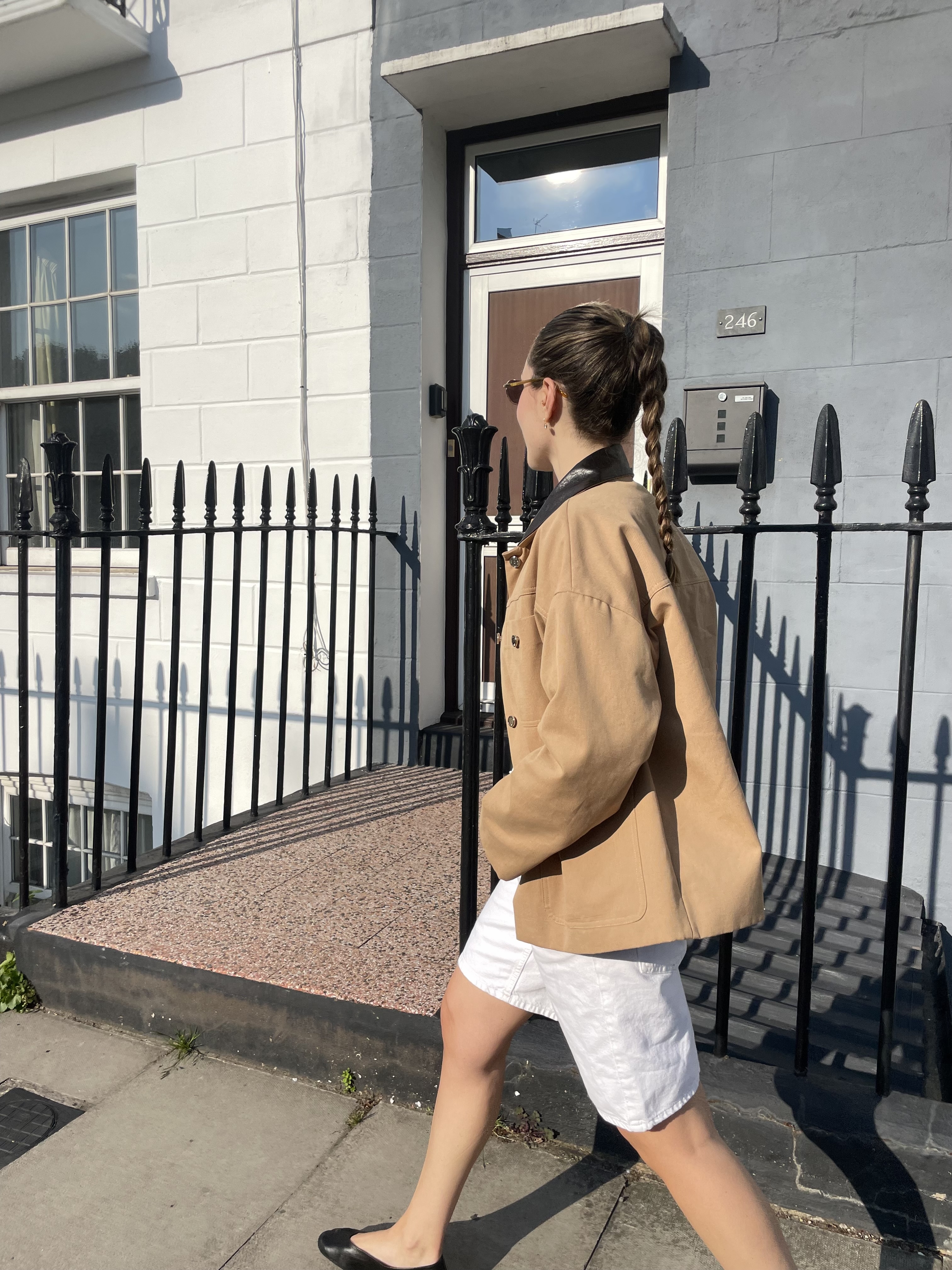 Anna LaPlaca wearing outfits she packed for 6 destinations in Europe