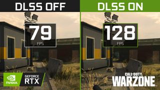 NVIDIA DLSS Warzone comparison