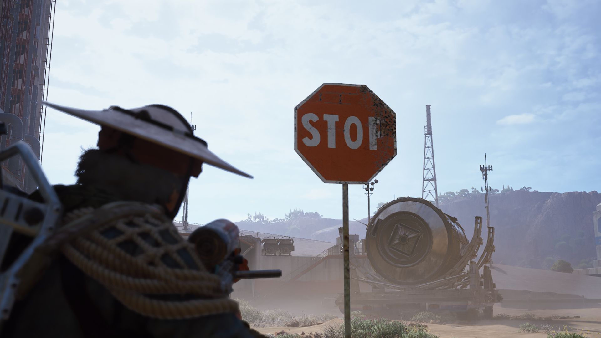 'I'm going to be sick': Arc Raiders players react with an appropriate level of revulsion after discovering Embark committed the cardinal sin of placing a stop sign in a weird spot Kép