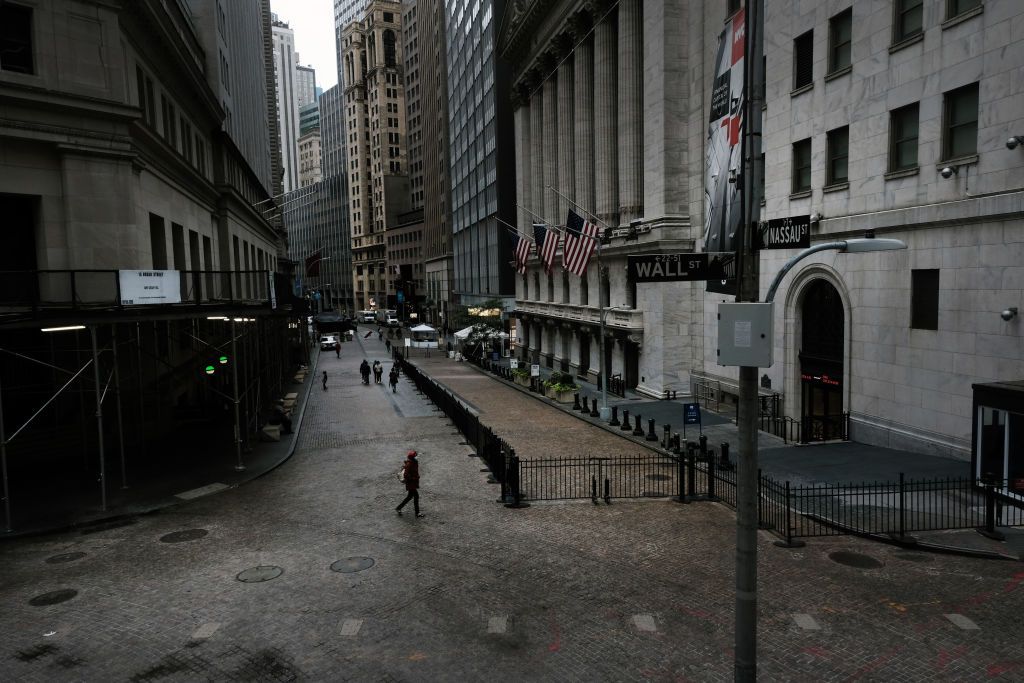 The New York Stock Exchange.