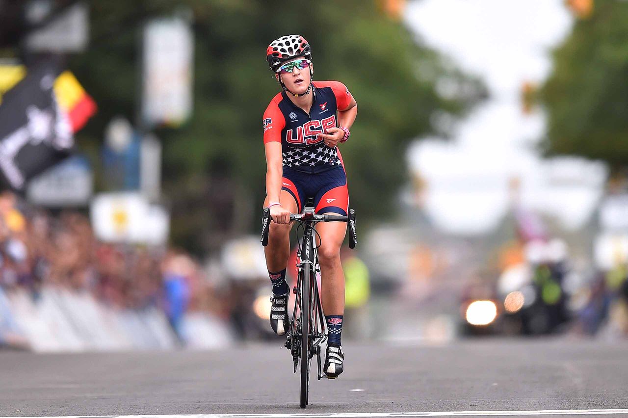 Chloe Dygert wins her second world title