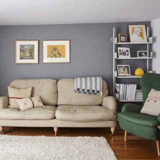 tv room with sofaset with cushions